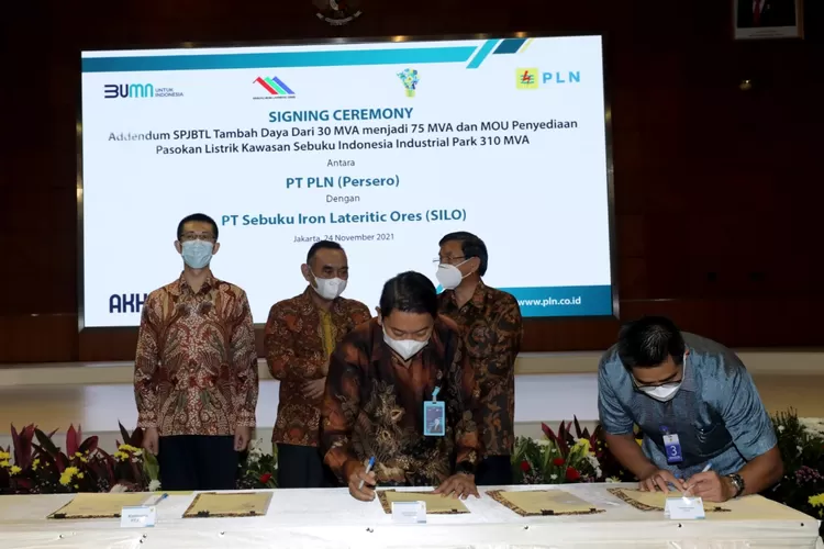 Dukung Hilirisasi Mineral PLN Pasok Listrik 385 MVA Ke Smelter Dan