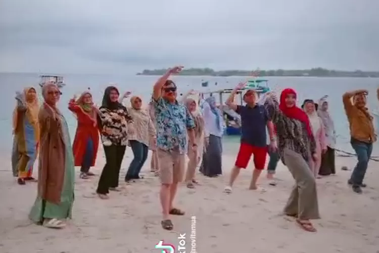 Usai Beredar Unggahan Video Joget Tiktok Bupati Garut Di Pantai Lombok