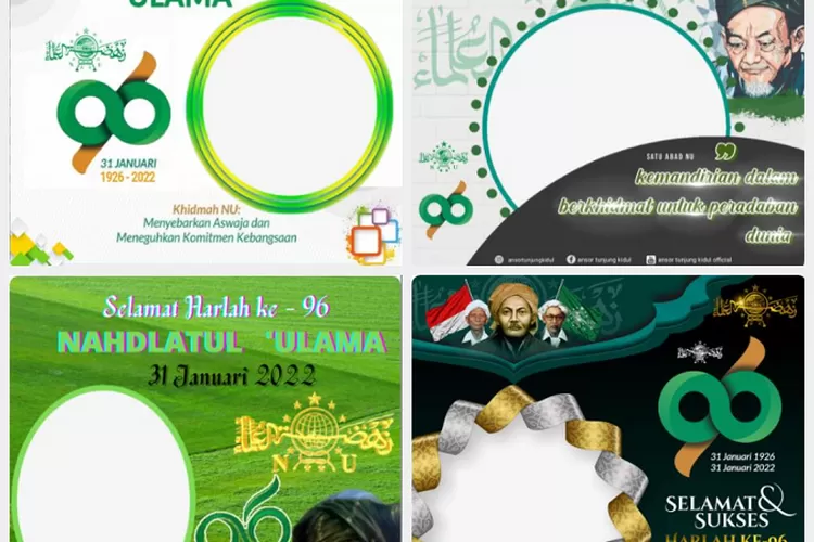 15 Link Twibbon Harlah NU Ke 96 Di Tahun 2022 Ucapan Selamat Harlah NU