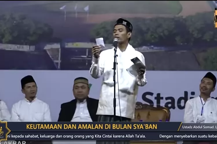 Dua Amalan Bulan Syaban Menurut Ustad Abdul Somad Aspirasiku