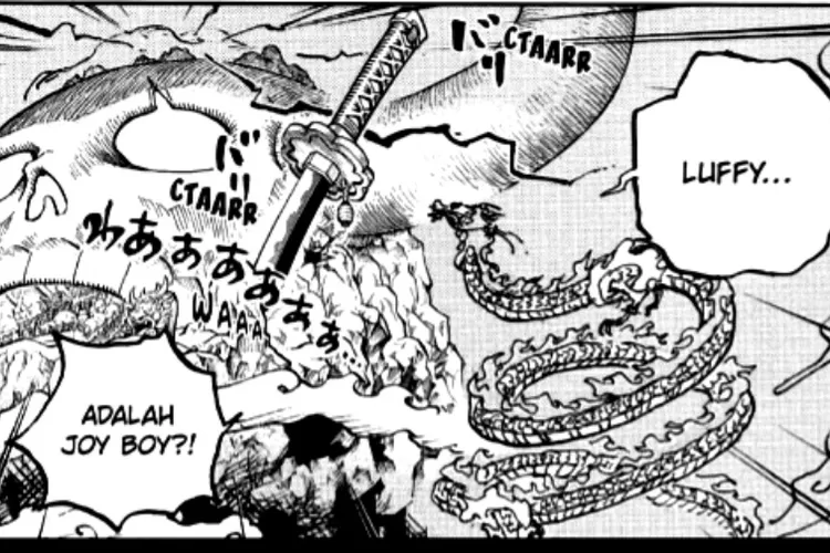 Spoiler One Piece Chapter 1046 Luffy Penggal Kepala Kaido Gunakan