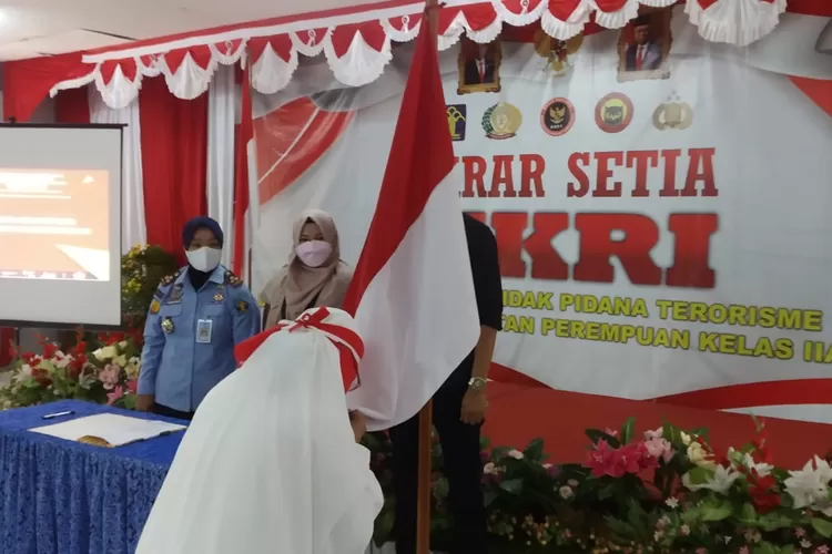 Napiter Lapas Perempuan Bandung Ikrar Setia Nkri Dengan Tulus Tanpa