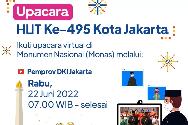 Berikut Link Twibbon HUT DKI Jakarta Ke 495 22 Juni 2022 Lengkap