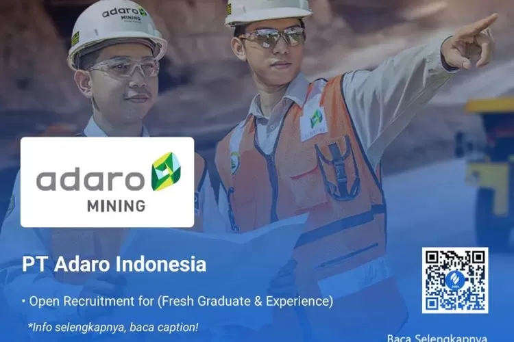 Lowongan Kerja PT Adaro Indonesia Adaro Mining Urban Bekasi