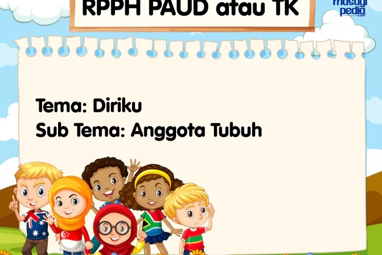 RPPH Kurikulum Merdeka PAUD Dan TK Semester 1 Tema Diriku Sub Tema