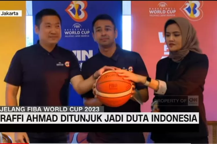 Artis Raffi Ahmad Jadi Duta FIBA World Cup 2023 Di Indonesia Victory News