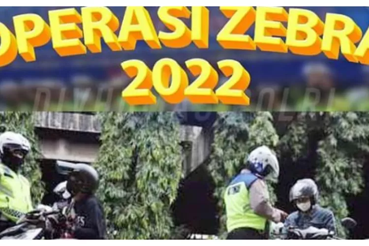 Operasi Zebra Ini Alasan Polisi Kedepankan Penindakan Tilang