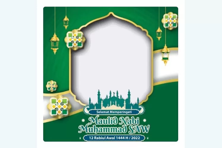 Twibbon Maulid Nabi Muhammad Saw Bingkai Foto Maulid Nabi