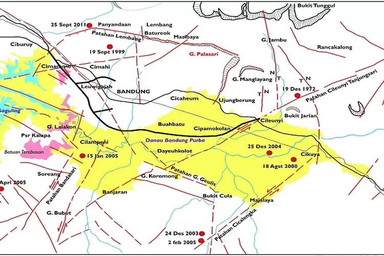 Mengenal Sesar Aktif Di Indonesia Jawa Barat Ada Sesar Ancaman