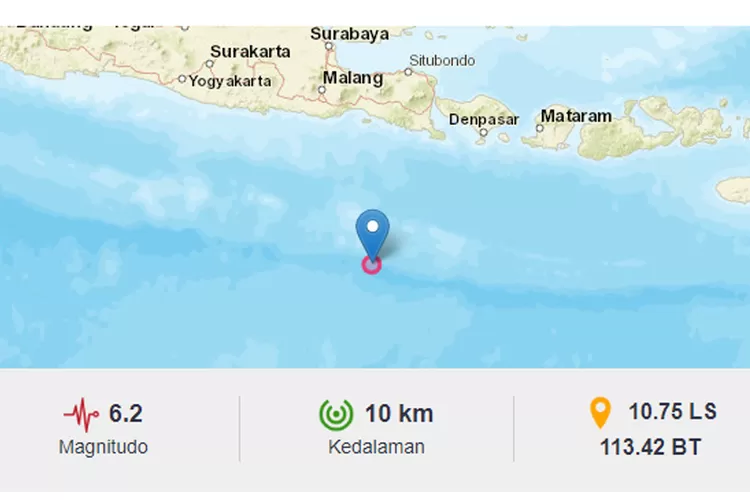 Breaking News Gempa Sr Guncang Jember Bmkg Dirasakan Di Kepanjen