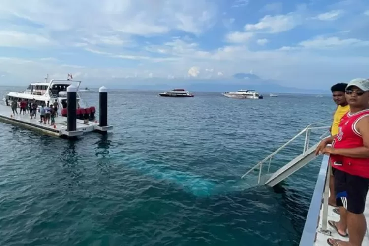 Viral Jembatan Nusa Penida Ambruk 35 Turis Tercebur Ke Laut Kilat