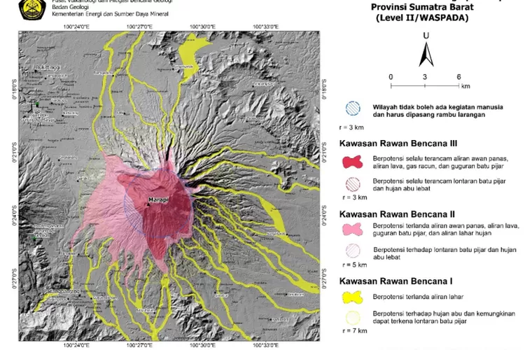 Siang Ini Gunung Merapi Sumbar Kembali Erupsi Berdurasi 39 Detik