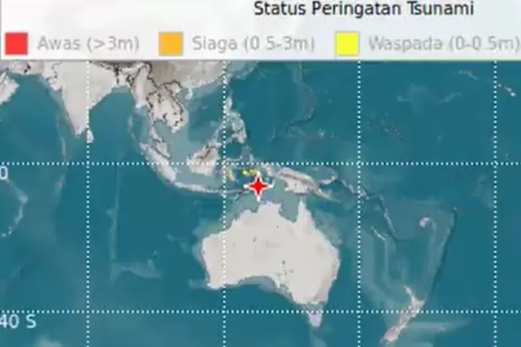 Update BMKG Cabut Peringatan Dini Tsunami Akibat Gempa Maluku Harian