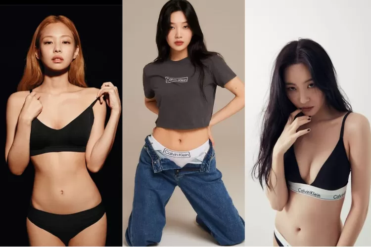 Idol K Pop Wanita Yang Terlihat Seksi Saat Jadi Model Calvin Klein