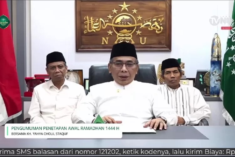 RESMI PBNU Tetapkan Awal Puasa Ramadhan 1444 H Jatuh Pada 23 Maret