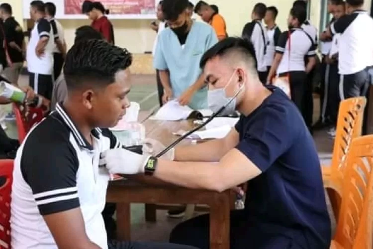 Lakukan Pemeriksaan Kesehatan Terhadap Polres Dan Polda NTT Jelang KTT