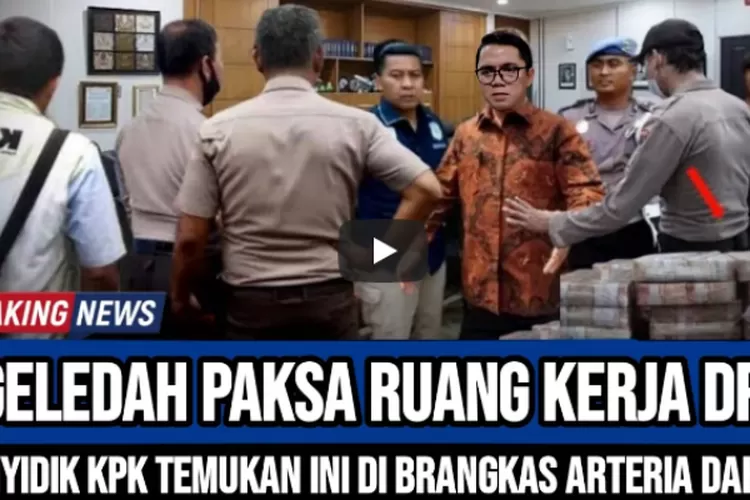 Cek Fakta Ruang Kerja Dpr Digeledah Kpk Di Brankas Arteria Dahlan