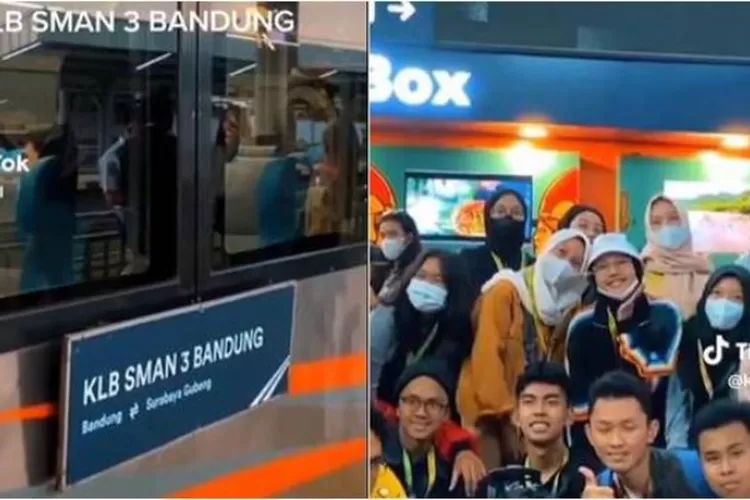 Viral SMA N 3 Bandung Sewa Kereta Luar Biasa Untuk Study Tour Ke Bali