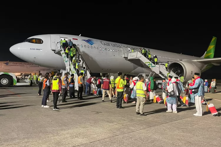 Haji Jamaah Haji Naik Persen Bandara Adi Soemarmo