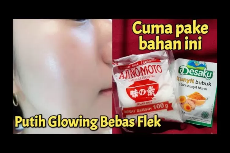 Cukup Pakai Skincare Micin Dan Kunyit Bubuk Wajah Langsung Glowing