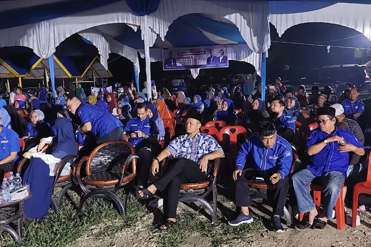 DPD Demokrat Riau Dan DPC Pekanbaru Gelar Nonton Bareng Pidato AHY