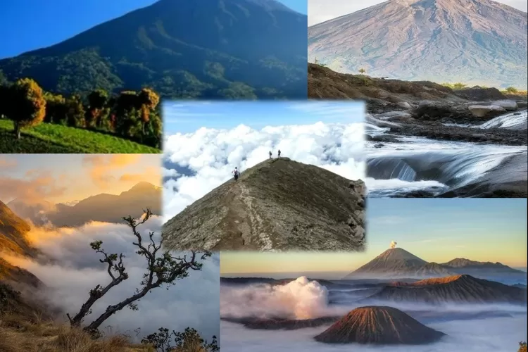 Destinasi Wisata Gunung Terindah Dan Terpopuler Yang Wajib