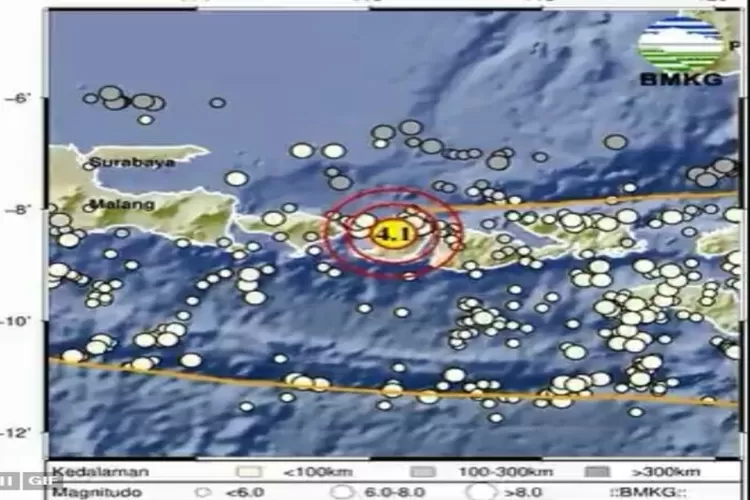 GEMPA TERKINI Gempa Bumi Magnitudo 4 1 Mengguncang Lombok Utara