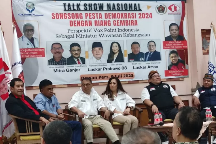 Pendukung Prabowo Ganjar Dan Anies Bersatu Serukan Pemilu Damai Akurat