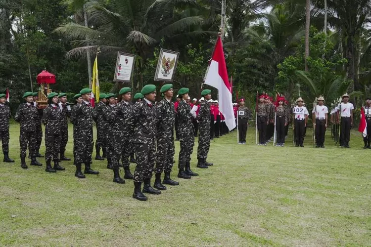 Serah Terima Kirab Pataka I Gusti Ngurah Rai Ingatkan Nilai Nilai