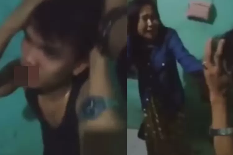 Viral Video Suami Gerebek Istri Berduaan Dengan Pria Lain Di Kontrakan