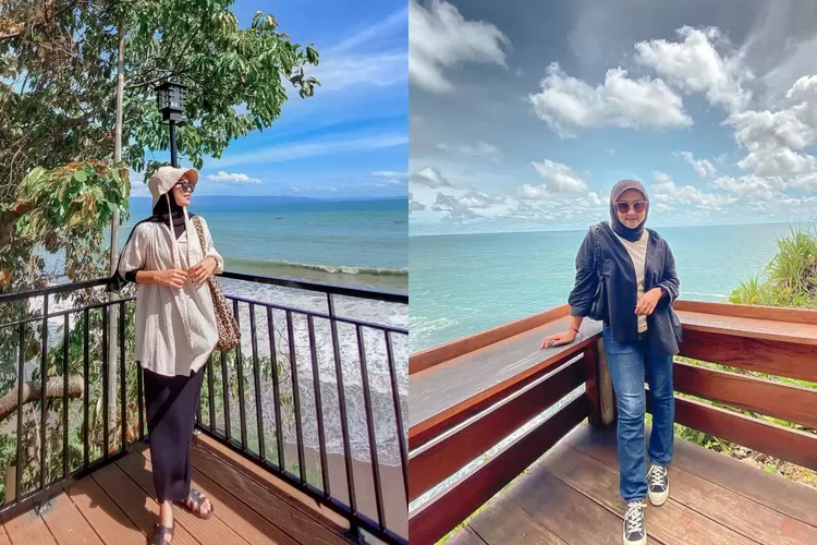 6 OOTD Ke Pantai Yang Cocok Untuk Pengguna Hijab Simple Indozone Beauty