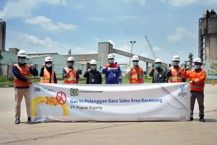 Dukung Ketahanan Pangan Pgn Salurkan Gas Ke Pt Pupuk Kujang Cikampek