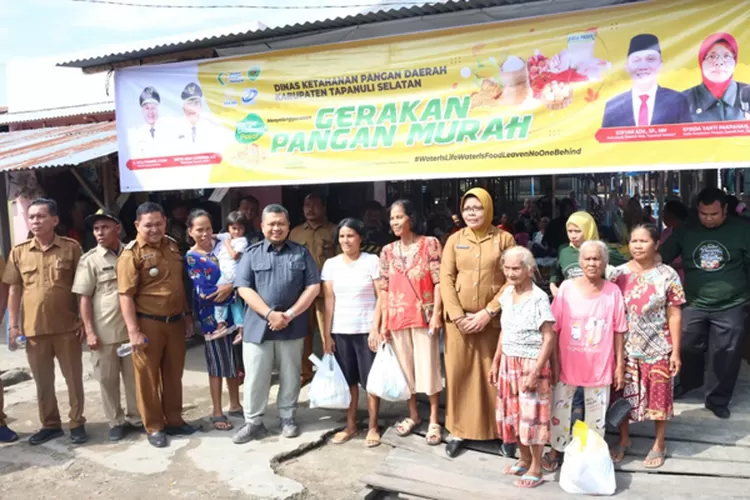 Pemkab Tapsel Gelar Gerakan Pasar Murah Di Tantom Angkola Metro Daily