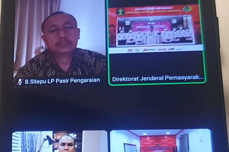 Kalapas Kelas Iib Pasir Pengaraian Kanwil Kemenkumham Riau Ikuti