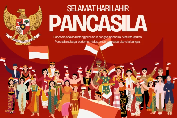 60 Ucapan Hari Lahir Pancasila 1 Juni 2024 Penuh Semangat Nasionalisme