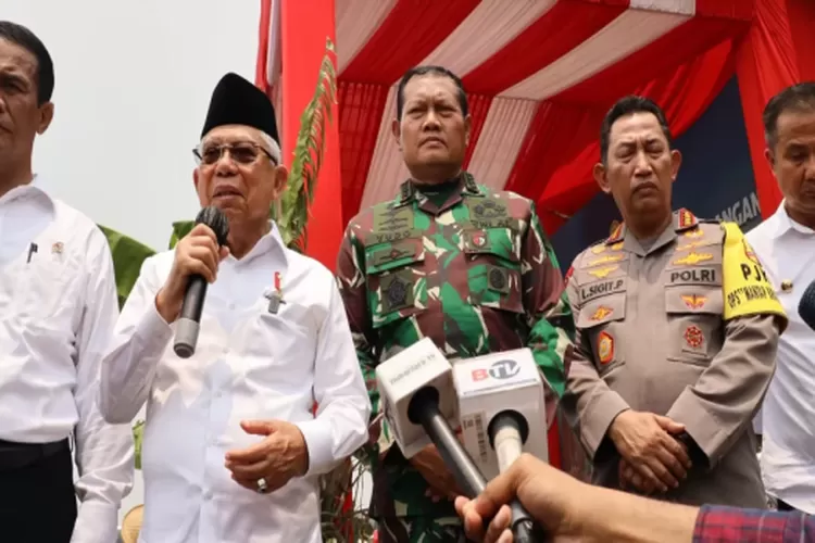 Wakil Presiden Maruf Amin Ingatkan Pemilu Evaluasi Sebagai