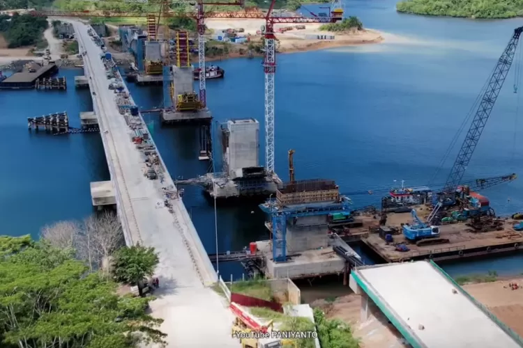 Perkembangan Pembangunan Ikn Di Jembatan Pulau Balang Bentang Pendek