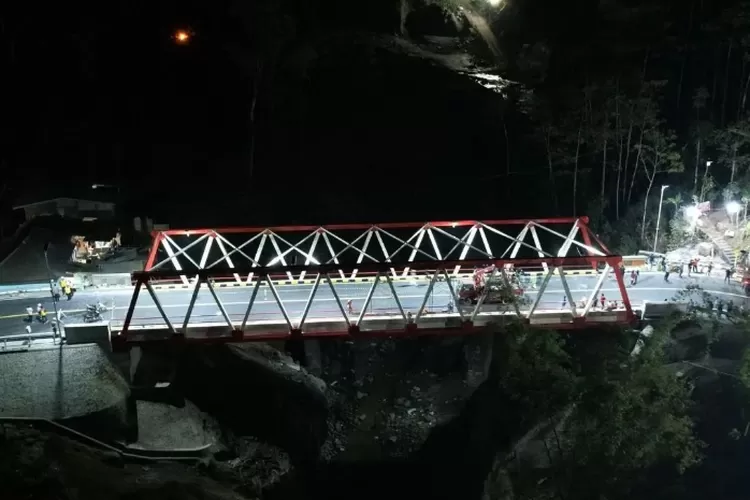 Jalur Lumajang Malang Kini Dihubungkan Dengan Jembatan Baru Sepanjang