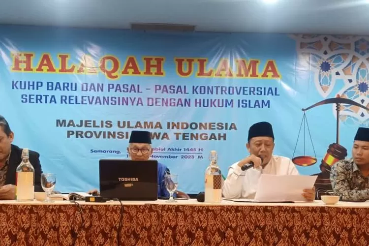 Rekomendasi Halaqah Ulama MUI Jateng Terkait Pasal Pasal Kontroversial