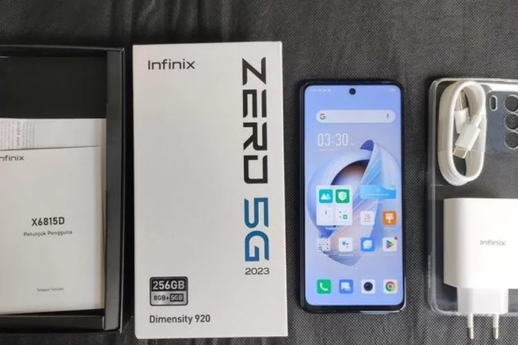 Kapasitas RAM 8GB HP Canggih Infinix Zero 5G 2023 Sudah Dibekali Layar