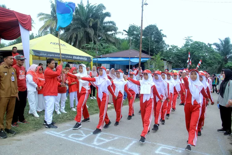 Contoh Lirik Yel Yel Lomba Gerak Jalan Agustusan Hut Ri Ke