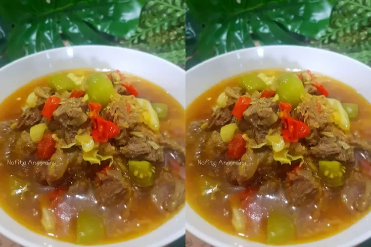 Mudah Resep Tongseng Sapi Tanpa Santan Kuahnya Segar Dan Dagingnya