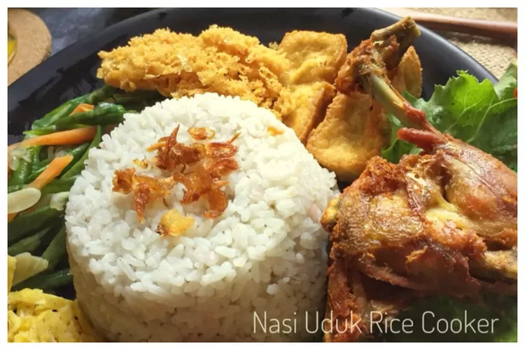 Mudah Dan Simple Ternyata Ini Resep Cara Membuat Nasi Uduk Rice Cooker