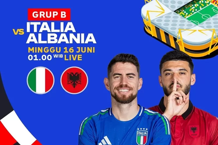 LINK Live Streaming Italia Vs Albania RCTI Gratis Nonton Siaran