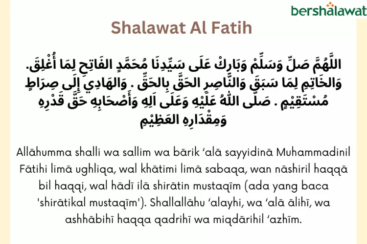 Hanya Menit Rutinkan Baca Shalawat Al Fatih Dihapuskan Dosanya Bershalawat