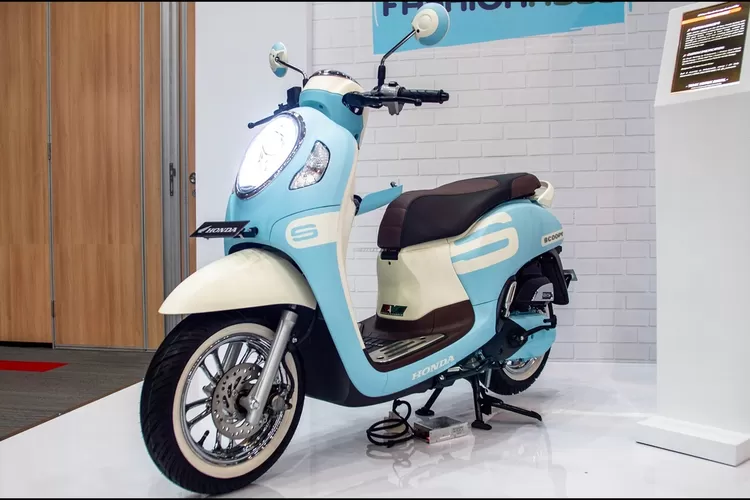 Honda Scoopy Terbaru Tampilan Sporty Dengan Rangka Yang Lebih