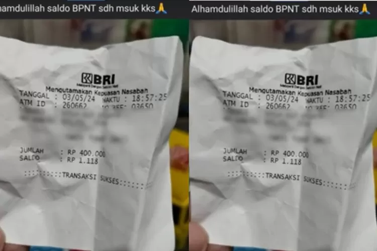 Saldo Rp Ribu Masuk Di Rekening Kks Awal Mei Ini Benarkah Bpnt