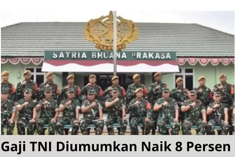 TNI Bersemangat Pemerintah Menaikkan Gaji Persen Segini Besaran Yang Akan Diterima Pada