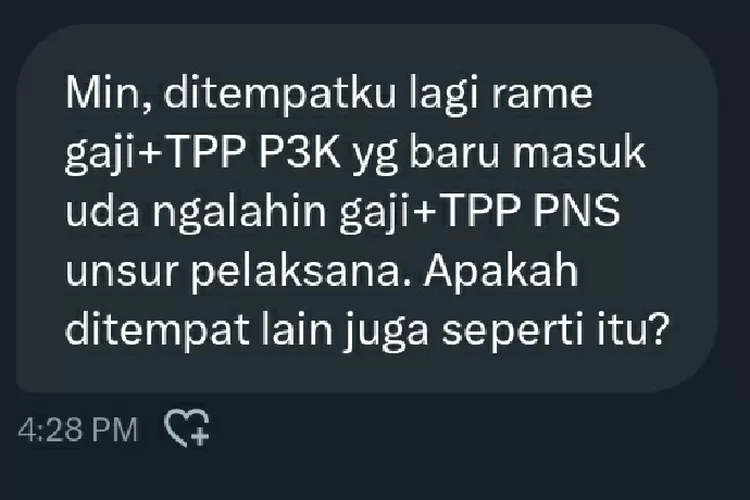 Viral Di Medsos Nominal Gaji Dan Tpp P K Lebih Besar Dibanding Pns