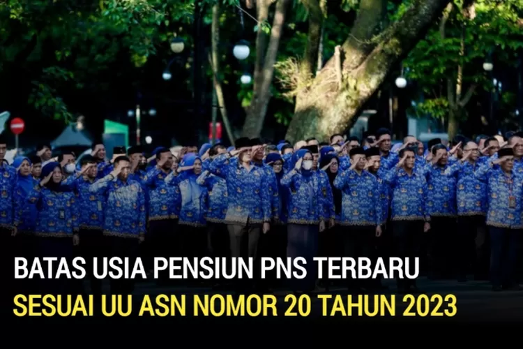 Peraturan Batas Usia Pensiun PNS Terbaru Sesuai UU ASN Nomor 20 Tahun